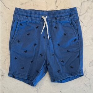 Old Navy Blue Kids Shorts with Animal Print